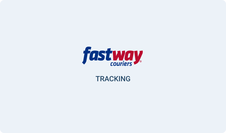 fast way couriers tracking